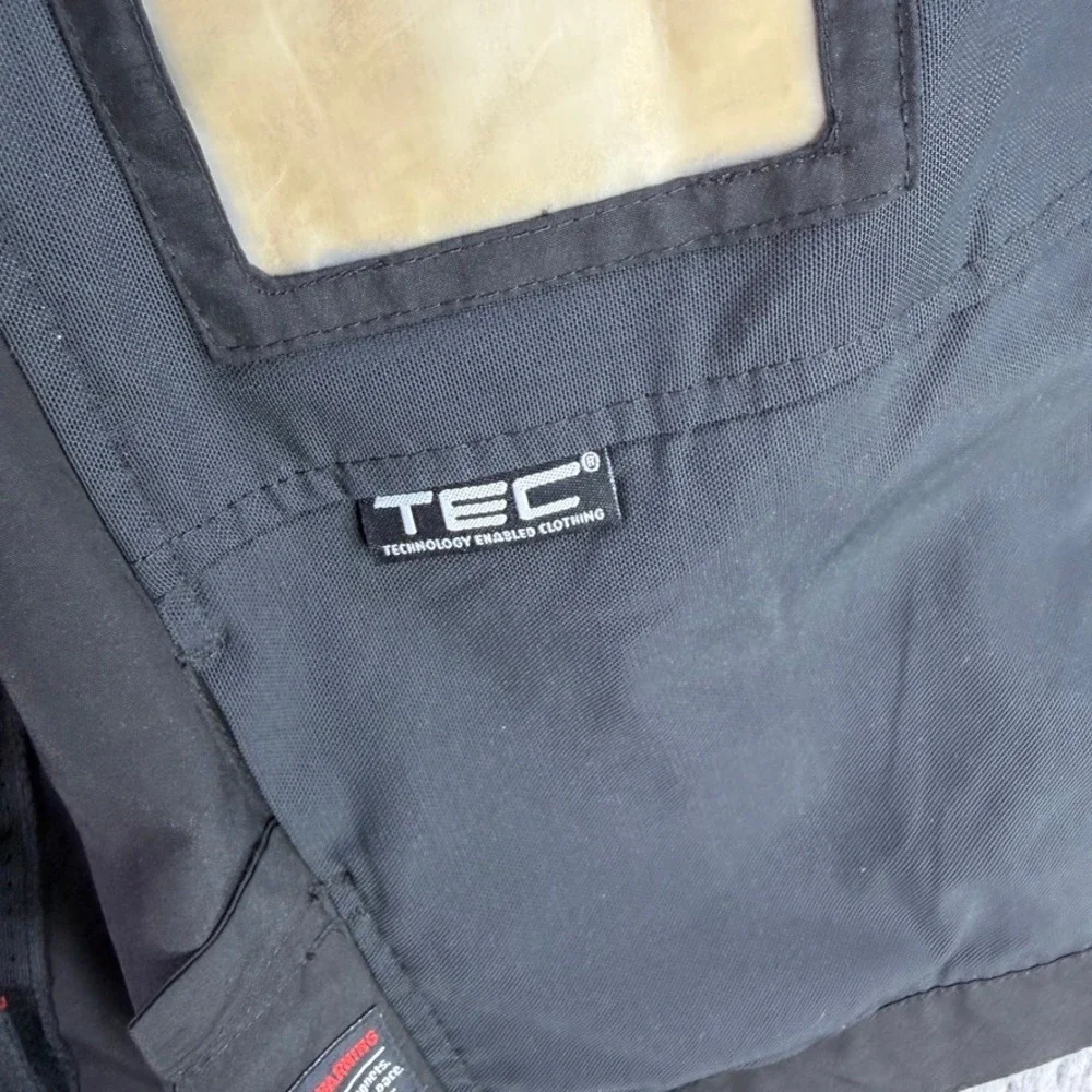SCOTTeVEST Travel Vest Mens Small Black Multi Pocket Tech Tactical Utility 10062